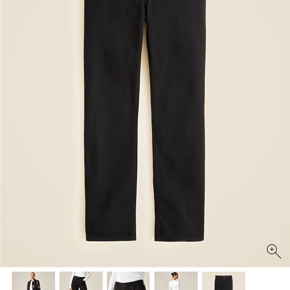 J. Crew womens black Jeans